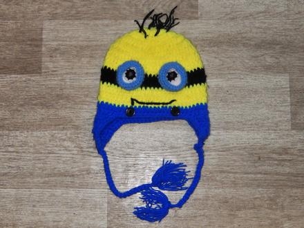 Dětská čepice "minions" - vel.4-8let, disney,104