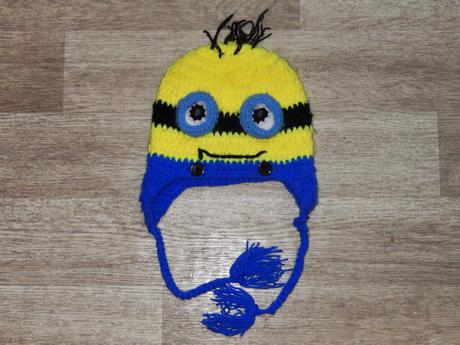 Dětská čepice "minions" - vel.4-8let, disney,104