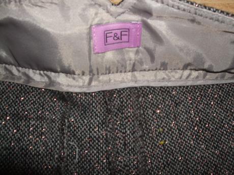 Teplejšie šortky k pančuchám f&f - nenosené, f&f,152