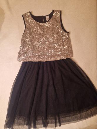 Dívčí společenské šaty caa, c&a,164