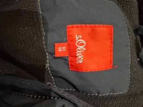 Zimní bunda s.oliver 92/98 / sada / čepice / šály, 86–98