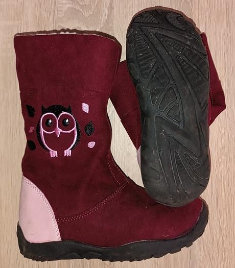 Dívčí zimní kozačky bonprix vel.28, 28