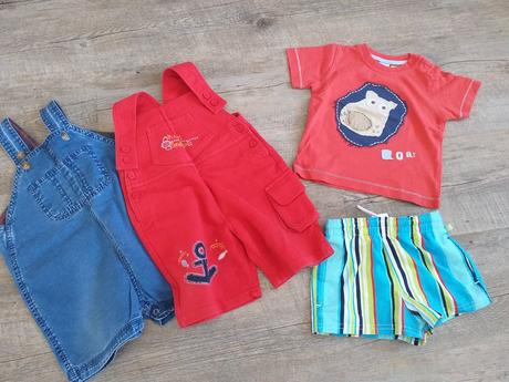 Set léto kluk 74/80, 68–80