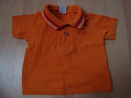Tričko next - oranžové , next,68