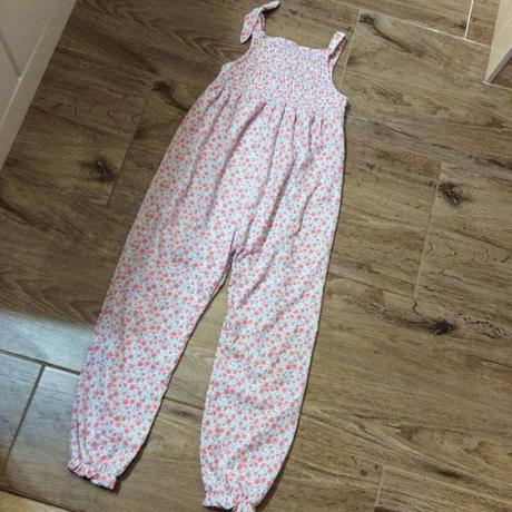 Květinkový kalhotový overal, primark,128