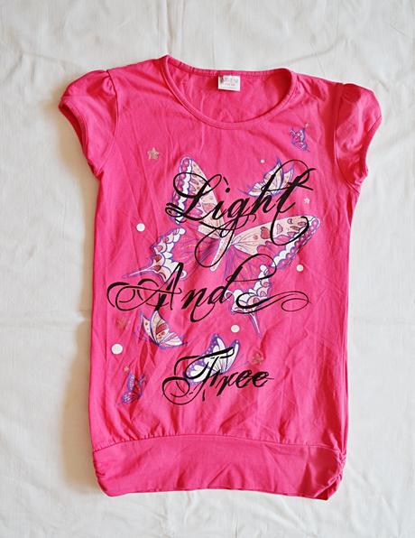 Tričko s motýlem, 164