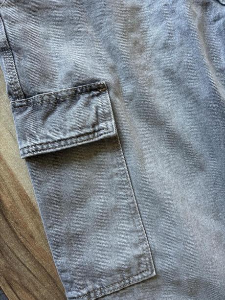 Cargo džíny rovného střihu berschka, 40