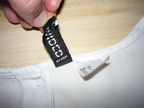 Lehká halenka do pasu, h&m,m