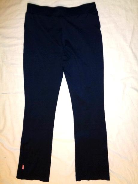 Luxusní lesklé elastické pružné tepláky, 152