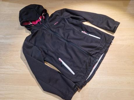 Bunda černá sportovní dívčí head, 140