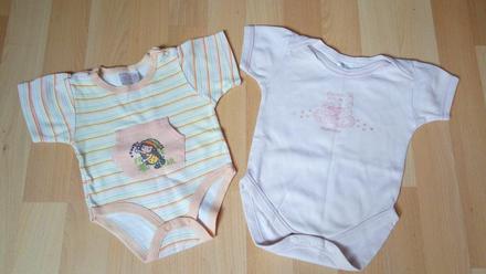 Bodýčka pro holčičky, vel. 62 - 2 kusy, 62