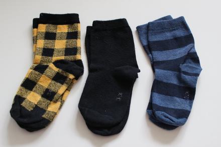 Ponožky - 3 páry - 27-30, lupilu,26