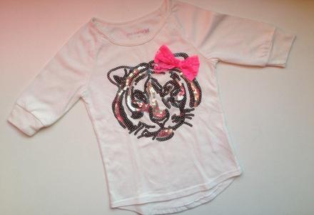 Tričko s flitry (3 roky), 98