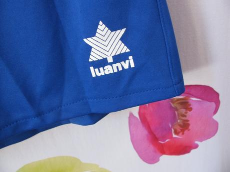 Modré sportovní kraťasy značky luanvi, m