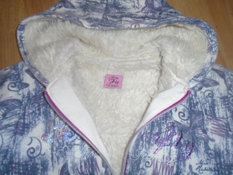 Mikina teplá s chlupem bundomikina vel 8l 128, 128