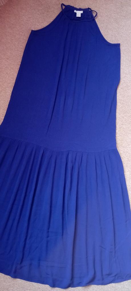 Maxi dlouhé šaty zn."h&m" vel."34" i větší, h&m,34