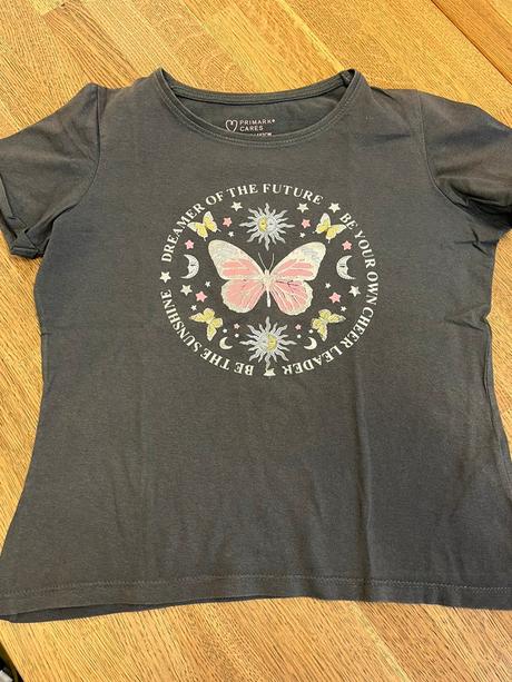 Tričko s motýlem, primark,152
