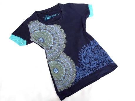 S-m tmavomodré, desigual,s