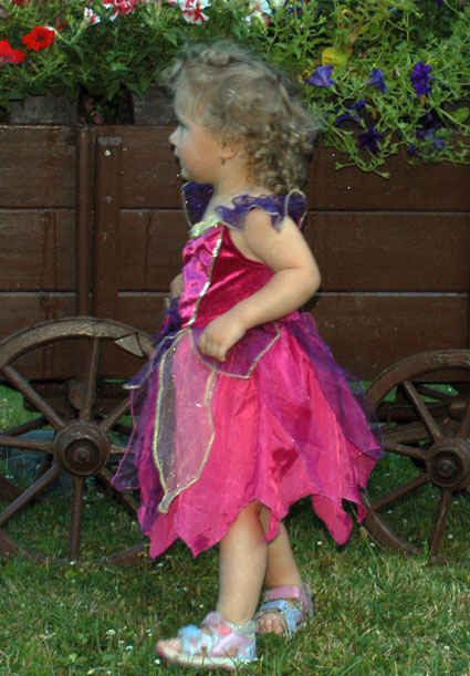 Karnevalové šaty víla,