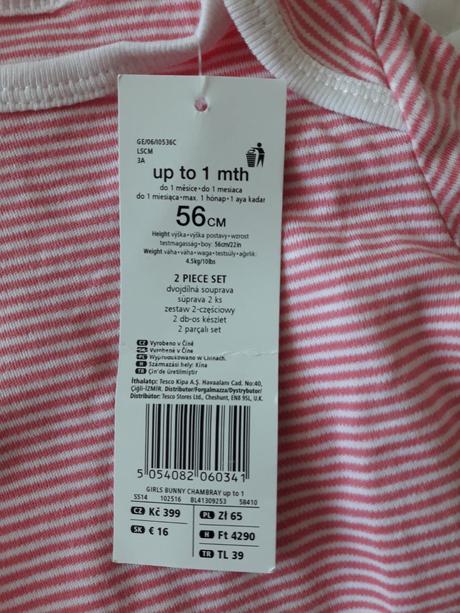 Šaty + body, f&f,56