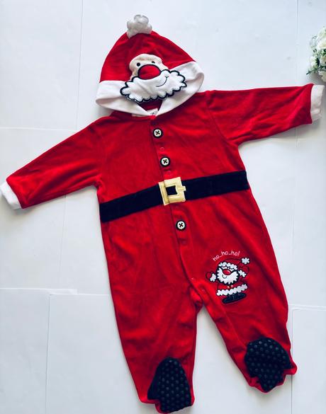 An20/ kostým overal santy - v.9/12 měs, 80