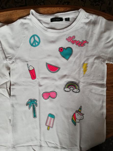 Sada dívčích triček vel. 116/122., 116
