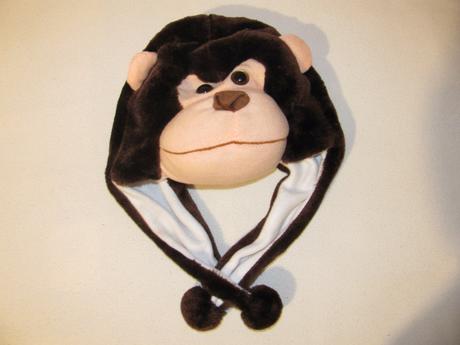 Maska čepice-opička,