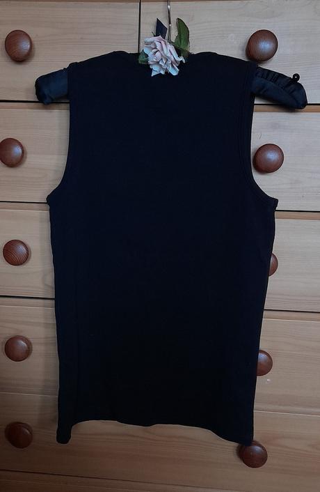 H&m černé bavlněné tílko, h&m,164