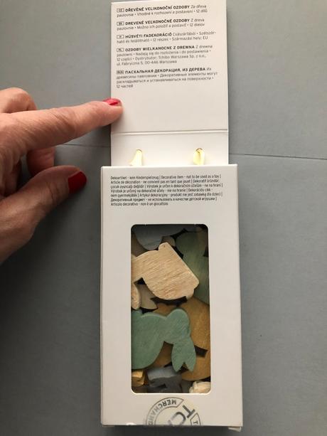 Jaro velikonoce dřevěné ozdoby zajíčci 12ks šedá, 