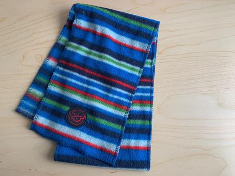 Barevná šála established 108x15 cm, 