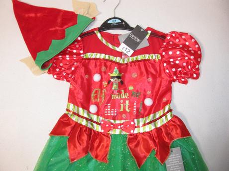 Karnevalové šaty s čepičkou -elfka a pod., 104