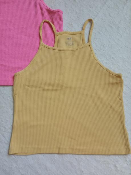 2 tílka 12-14let, h&m,158