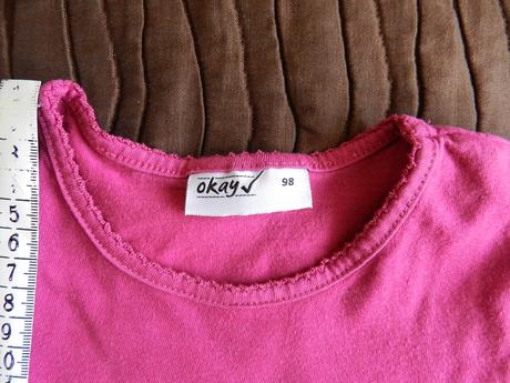 Triko dlouhý rukáv červené, okay,98