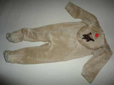 Supr sametový overal, vel. 12-18 měsíců, 80