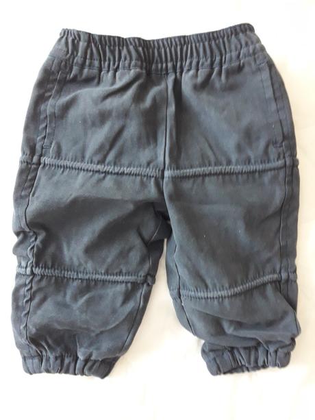 Zateplené/pošité kalhoty, new baby,56