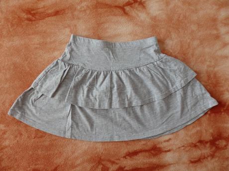 Šedá sukýnka, h&m,128