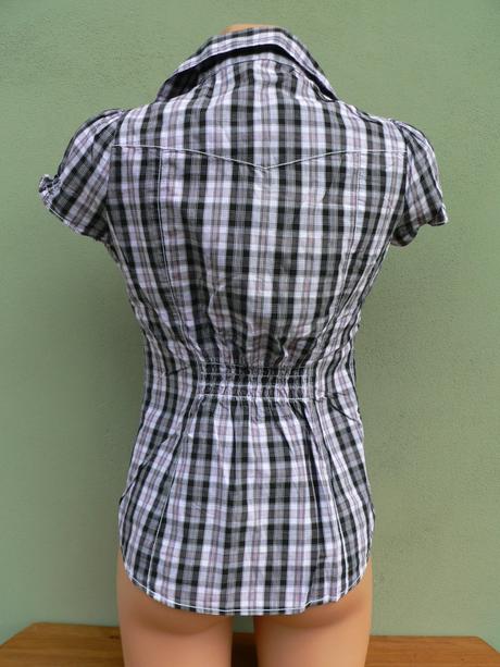 Vypasovaná káro košile blůzka levis - vel.xs, levis,xs
