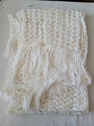 Ručně pletený šál, 80