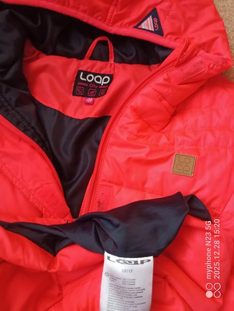 Kabát zimní neón zn."loap city" vel."146-152", loap,146