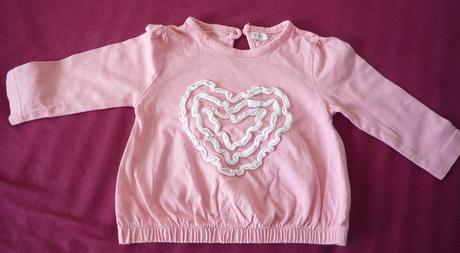 Růžové triko, f&f,74
