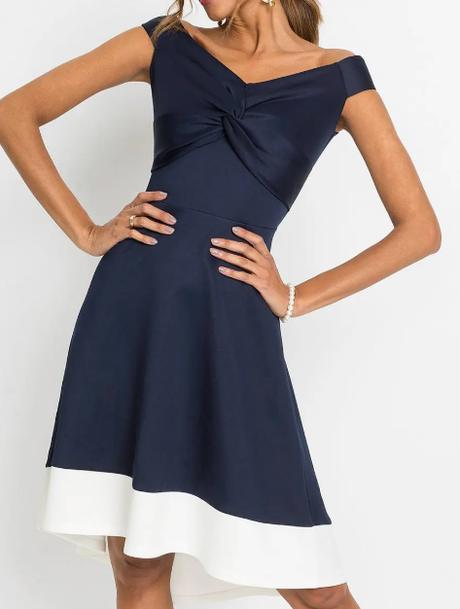 Šaty s ozdobným uzlem, bonprix,40