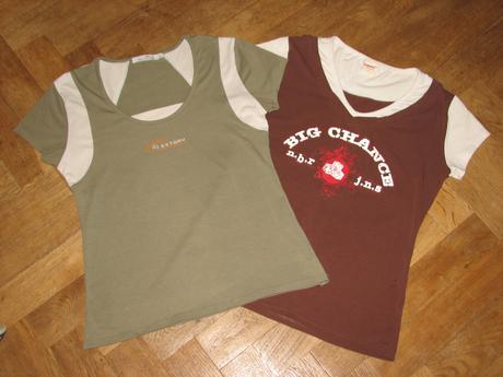 2x dámské sportovní tričko, l