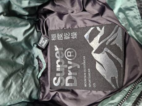 Zimní bunda, superdry,s