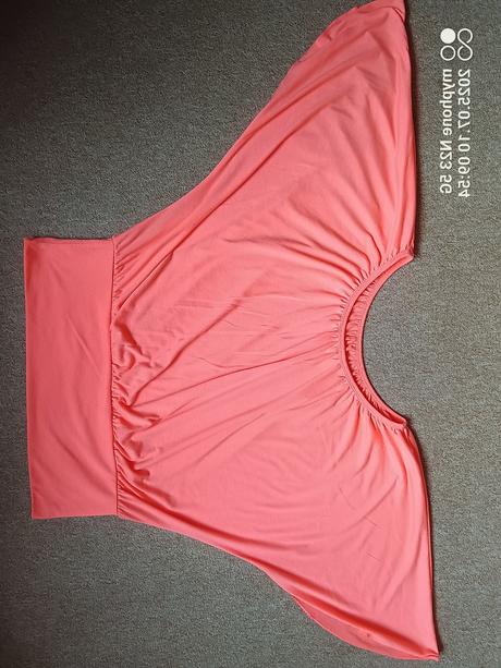 Tričko neón motýl střih vel."uni",