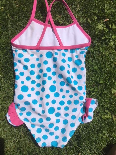 Puntíkaté celkové plavky se zmzlinou vel.3-4roky, girl2girl,104