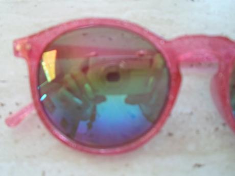 Růžové dívčí sluneční brýle, h&m