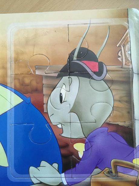 Leporelo s 6 puzzle pinocchio, 