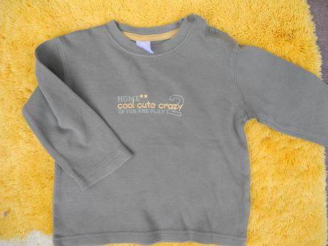 Tričko s dlouhým rukávem, c&a,86