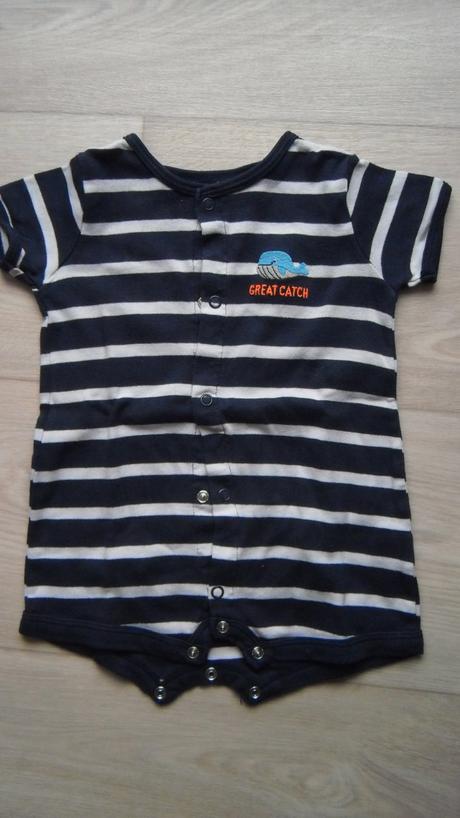 Letní pruhovaný overálek, carter's,68