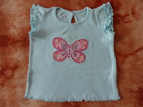 5x pěkné tričko s krátkým rukávem, 86